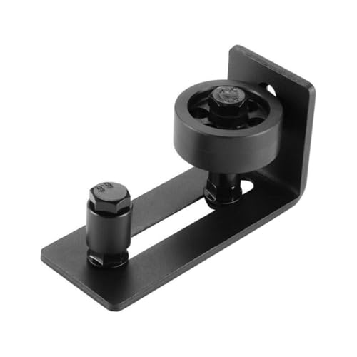 SEWACC Verstellbare Bodenführung aus Carbonstahl für Schiebetüren mit Schutzrille Pulverbeschichtete Korrosionsbeständige Türrolle für Wandmontage Langlebiger Laufrollenhalter für SEWACC Verstellbare Bodenführung aus Carbonstahl für Schiebetüren mit Schutzrille Pulverbeschichtete Korrosionsbeständige Türrolle für Wandmontage Langlebiger Laufrollenhalter für von SEWACC