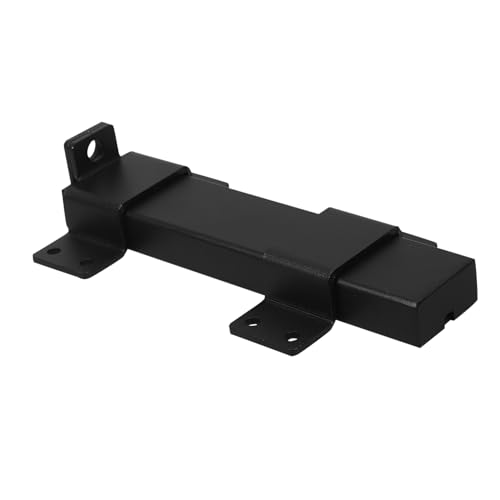 SEWACC Verstellbarer Schwerer Schiebetür-sicherheitsriegel mit Vorhängeschloss Robuster Schieberiegel für Holztore Scheunentore Gartenzäune und Außenbereiche von SEWACC