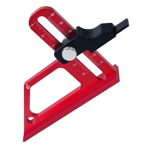 SEWACC Verstellbarer Tiefenmesser für Tischkreissäge Präzises Holzarbeitswerkzeug Leichtes Robustes Zubehör für Fräsen und Sägearbeiten Einstellbar Einsetzbar SEWACC Verstellbarer Tiefenmesser für Tischkreissäge Präzises Holzarbeitswerkzeug Leichtes Robustes Zubehör für Fräsen und Sägearbeiten Einstellbar Einsetzbar von SEWACC