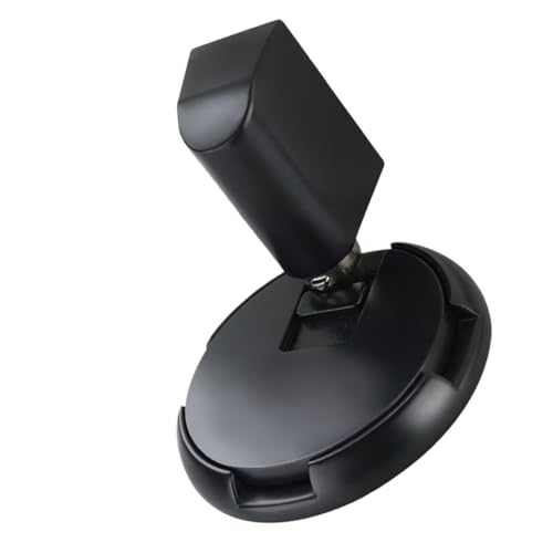 SEWACC Verstellbarer Unsichtbarer Metall Türstopper Bodentürfeststeller für Zuhause Einstellbar Stoßfest Matte Schwarze Oberfläche Geeignet für Wohnzimmer Büro und Badezimmer von SEWACC