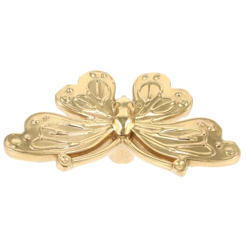 SEWACC Vintage Butterfly Möbelknopf aus Metall Kompakter Schrankgriff im Schmetterlingsdesign Praktische Kommodenknöpfe für Küchenschränke Kinderzimmer und Wohnmöbel Einfache Montage von SEWACC