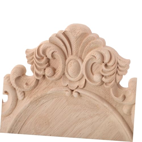SEWACC Vintage Europäische Holzschnitzerei Applikation Unlackiertes Holzdekor für Möbel Schranktüren Kleiderschrank DIY Möbelverzierung mit Rustikalem Charme SEWACC Vintage Europäische Holzschnitzerei Applikation Unlackiertes Holzdekor für Möbel Schranktüren Kleiderschrank DIY Möbelverzierung mit Rustikalem Charme von SEWACC