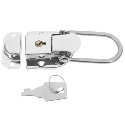 SEWACC Vintage Koffer Schloss Knebelschloss Metall Schnalle Latch Haspe für Schmuckkasten Holzboxen Universeller Kleiner Schlüsselverschluss Langlebiger Toggle Latch Kompakt und Einfach von SEWACC