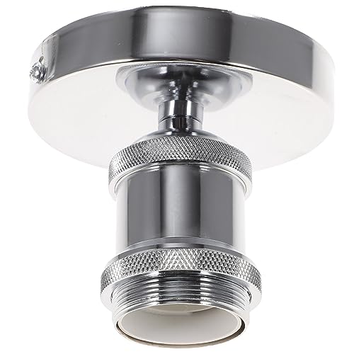 SEWACC Vintage Lampenfassung Schraubsockel Stabile Lichtadapterfassung für Deckenlampen Universeller Lampenhalter für Glühbirnen Elegantes Retro Design für Warme Raumbeleuchtung SEWACC Vintage Lampenfassung Schraubsockel Stabile Lichtadapterfassung für Deckenlampen Universeller Lampenhalter für Glühbirnen Elegantes Retro Design für Warme Raumbeleuchtung von SEWACC