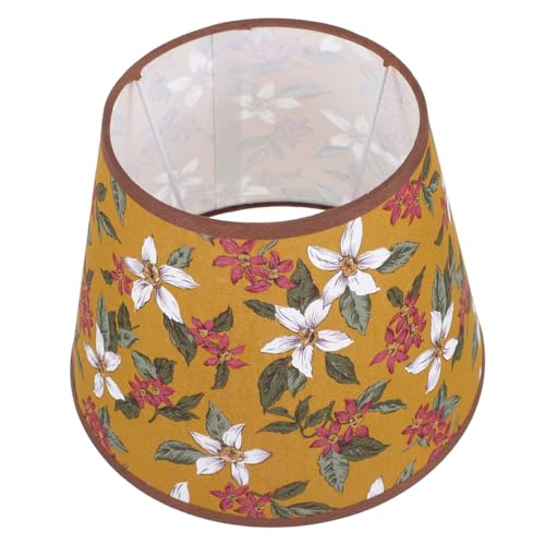 SEWACC Vintage Lampenschirm aus Bedrucktem Stoff Fassung Muster Kleine Tisch und Wandleuchte Geeignet für Schlafzimmer Büro und Gästezimmer Einfach zu Montieren Vielseitig Einsetzbar SEWACC Vintage Lampenschirm aus Bedrucktem Stoff Fassung Muster Kleine Tisch und Wandleuchte Geeignet für Schlafzimmer Büro und Gästezimmer Einfach zu Montieren Vielseitig Einsetzbar von SEWACC