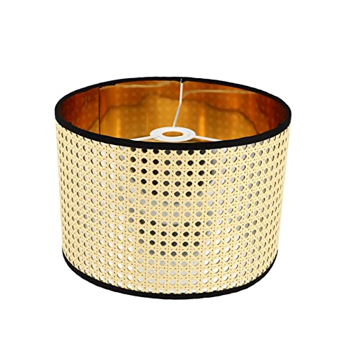 SEWACC Vintage Lampenschirm für Tischlampen Eleganter und Stabiler Lampenschirm Rattan für Nachttischlampen und Wohnräume Vielseitig Einsetzbar und Langlebig SEWACC Vintage Lampenschirm für Tischlampen Eleganter und Stabiler Lampenschirm Rattan für Nachttischlampen und Wohnräume Vielseitig Einsetzbar und Langlebig von SEWACC