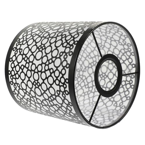 SEWACC Vintage Metall Lampenschirm Eisen Lampenabdeckung für Pendelleuchte Wandlampe und Deckenleuchte Robustes Eisen Einfache Montage Vielseitig für Schlafzimmer und Wohnzimmer Schwarz SEWACC Vintage Metall Lampenschirm Eisen Lampenabdeckung für Pendelleuchte Wandlampe und Deckenleuchte Robustes Eisen Einfache Montage Vielseitig für Schlafzimmer und Wohnzimmer Schwarz von SEWACC