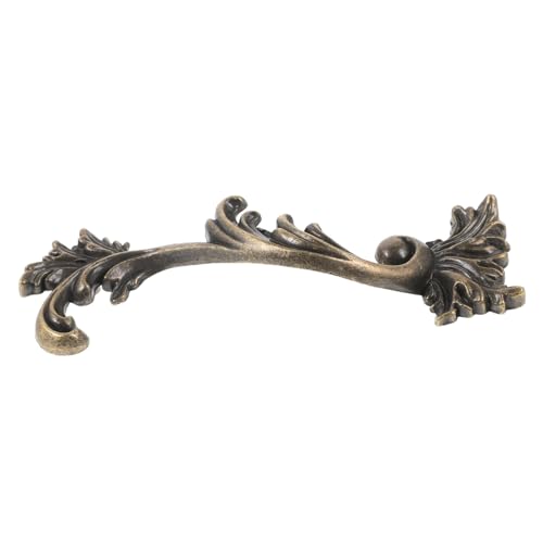 SEWACC Vintage Möbelgriff Dragon Robuster Metallgriff für Schrank Kommode Tür Abgerundete Oberfläche Einfache Montage Eleganter Retro Stil Passend für Möbel von SEWACC