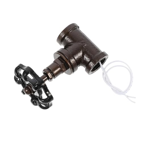 SEWACC Vintage Steampunk Stop Valve Lichtschalter mit Kabel Retro Retro Style Rohrlampen Ersatzteil für Beleuchtung Einfache Installation Praktische Funktion SEWACC Vintage Steampunk Stop Valve Lichtschalter mit Kabel Retro Retro Style Rohrlampen Ersatzteil für Beleuchtung Einfache Installation Praktische Funktion von SEWACC