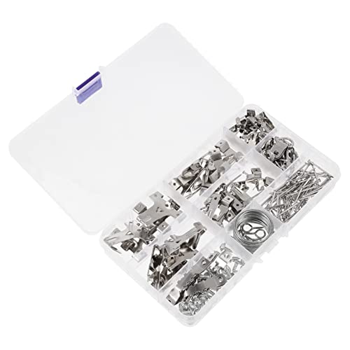 SEWACC Wand Bilderhänger für Robuste Wandmontage Bilderhaken Nägel und Aufhängeset für Fotos Kunstwerke und Silber Teile SEWACC Wand Bilderhänger für Robuste Wandmontage Bilderhaken Nägel und Aufhängeset für Fotos Kunstwerke und Silber Teile von SEWACC