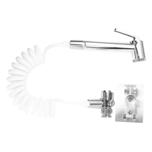 SEWACC Waschbecken Duschkopf Verlängerung Flexibel Drehbar mit Langlebigem Abs für Haarwäsche und Bidet Passend für Wasserhähne im Bad und Waschbecken Halterung und Langem Schlauch SEWACC Waschbecken Duschkopf Verlängerung Flexibel Drehbar mit Langlebigem Abs für Haarwäsche und Bidet Passend für Wasserhähne im Bad und Waschbecken Halterung und Langem Schlauch von SEWACC