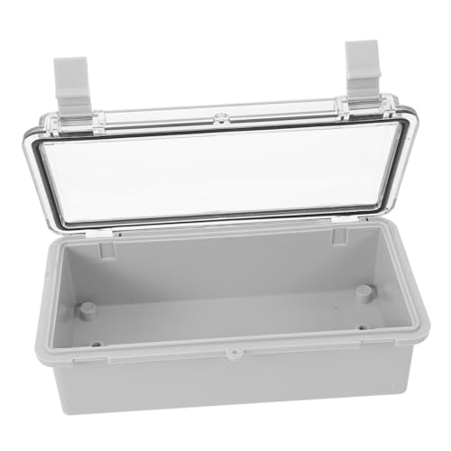SEWACC Wasserdichte Abzweigdose Kunststoff für Außenbereich Transparentes Cover für Verlängerungskabel Installieren Robust und Langlebig SEWACC Wasserdichte Abzweigdose Kunststoff für Außenbereich Transparentes Cover für Verlängerungskabel Installieren Robust und Langlebig von SEWACC
