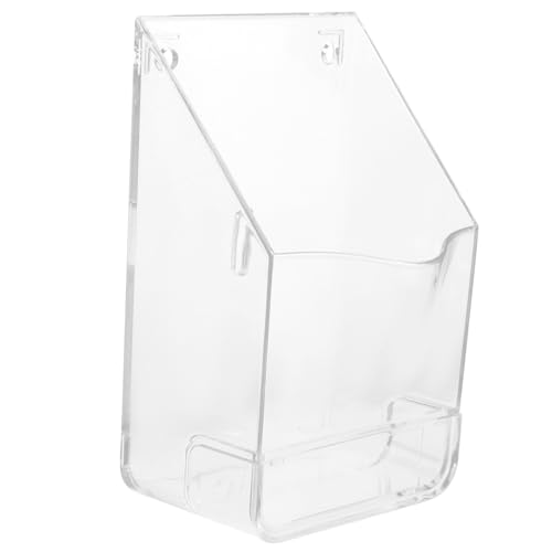 SEWACC Wasserdichte Türgong Schutzabdeckung Transparent Regenschutz für Türklingel Zutrittskontrolle Fingerabdruckgerät Spritzwassergeschützt Außenbereich von SEWACC