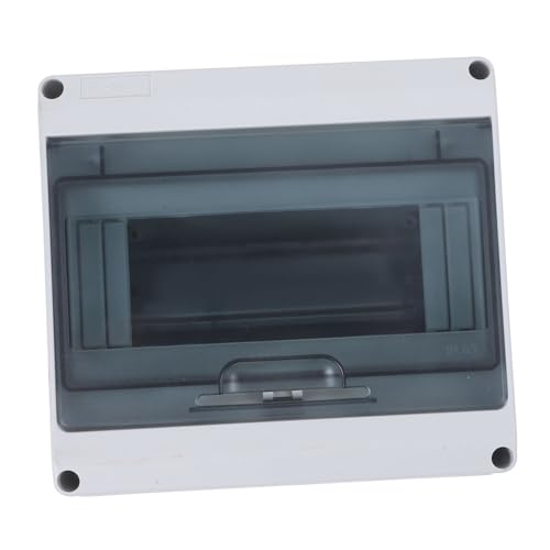 SEWACC Wasserdichter Verteilerkasten mit Transparentem Fenster und Din schiene Spritzwassergeschütztes Kunststoffgehäuse für Außenbereich Sicherungsschutz und Kabelanschlussbox SEWACC Wasserdichter Verteilerkasten mit Transparentem Fenster und Din schiene Spritzwassergeschütztes Kunststoffgehäuse für Außenbereich Sicherungsschutz und Kabelanschlussbox von SEWACC