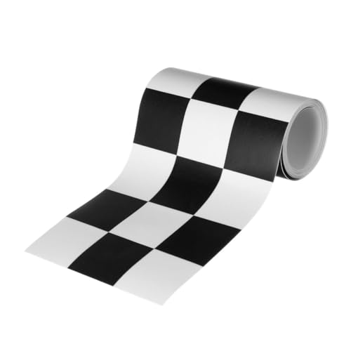 SEWACC Wasserfester PVC Bulletin Board Border Aufkleber Kariert Selbstklebend für Badezimmer Wanddeko Langlebig Feuchtigkeitsbeständig Einfache Montage Kreative Skirting Line SEWACC Wasserfester PVC Bulletin Board Border Aufkleber Kariert Selbstklebend für Badezimmer Wanddeko Langlebig Feuchtigkeitsbeständig Einfache Montage Kreative Skirting Line von SEWACC