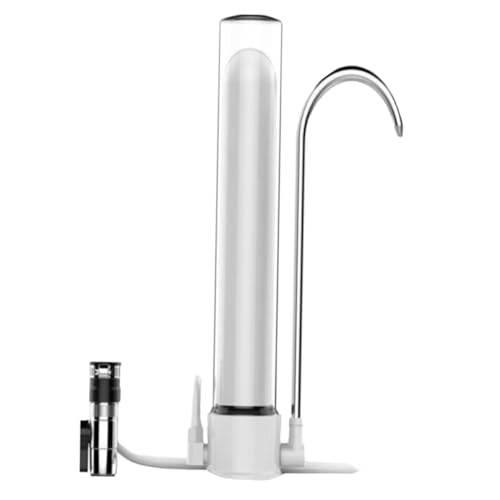 SEWACC Wasserhahn Wasserfilter mit Keramikfilterkern Langlebiges Küchen Wasserfiltrationssystem Installieren für Sauberes Trinkwasser Kochen Tee Kaffee und Suppen Geeignet von SEWACC