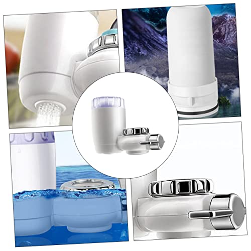 SEWACC Wasserhahnfilter mit Keramikfilter Einfache Installation Effizienter Wasserkreislauf Langlebiger Trinkwasserfilter für Küchenspüle Kompatibel mit Standardarmaturen SEWACC Wasserhahnfilter mit Keramikfilter Einfache Installation Effizienter Wasserkreislauf Langlebiger Trinkwasserfilter für Küchenspüle Kompatibel mit Standardarmaturen von SEWACC