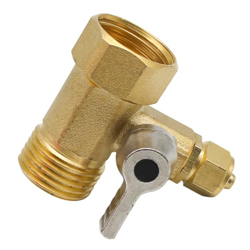 SEWACC Wege Kugelhahn aus Reinem Kupfer Robustes Absperrventil für Wasserfilter Vielseitig Einsetzbar Stabile Konstruktion Flexible Steuerung Des Wasserflusses Kompatibel mit Zahlreichen von SEWACC