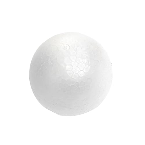 SEWACC Weißer Styroporkugel Für Bastelarbeiten Und Molekülmodelle Aus Polystyrolschaum Mit Weicher Oberfläche von SEWACC