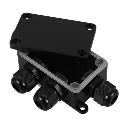 SEWACC Wetterfeste Kunststoff Anschlusskasten Schutz Elektrische Verteilerdose für Außenbereich Abzweigdose mit Stoßfestigkeit und Isolierung für Garten Pumpen Beleuchtung von SEWACC