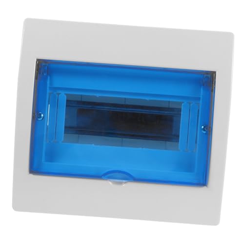 SEWACC Wetterfester Aufputz Sicherungskasten für Außenbereich Wege Verteilerbox Robuste Kunststoff Distribution für Hausinstallationen Schutz vor Nässe Vielseitig Einsetzbar von SEWACC