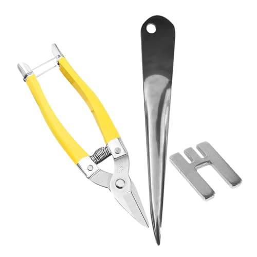 SEWACC Wicker Reparaturset Metall mit Pry Knife und Schere für Gartenmöbel Korb Webwerkzeug Langlebig und Präzise für Rattan Stuhl Sofa Reparatur SEWACC Wicker Reparaturset Metall mit Pry Knife und Schere für Gartenmöbel Korb Webwerkzeug Langlebig und Präzise für Rattan Stuhl Sofa Reparatur von SEWACC