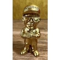 Dekofigur Rap Stars Hip Hop Legenden - Version 1 Gold von SEWASGartenzwerge