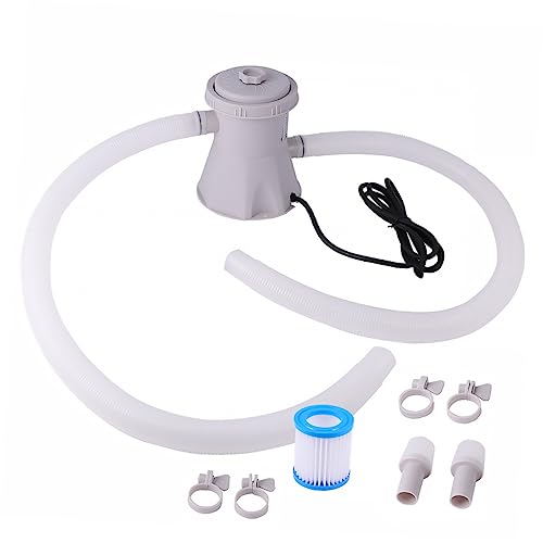 SEWOART 1 Satz Eleketrische Schwimmbad Wasserfilterpumpe Gallonen Kreiselpumpe für Pools Leicht zu Reinigen Warten Ergonomisches Design Entfernt Schmutz und Verunreinigungen Geeignet SEWOART 1 Satz Eleketrische Schwimmbad Wasserfilterpumpe Gallonen Kreiselpumpe für Pools Leicht zu Reinigen Warten Ergonomisches Design Entfernt Schmutz und Verunreinigungen Geeignet von SEWOART