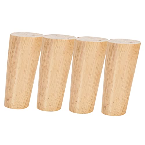 SEWOART 1 Satz Möbelbeine aus Holz kommode tischbeine Stuhlfüße aus Holz holzfüße für kommode Holzfüße für Möbel Schminktisch Couchbeine aus Holz Schrankbeine erhöht Sofabeine Komponente von SEWOART
