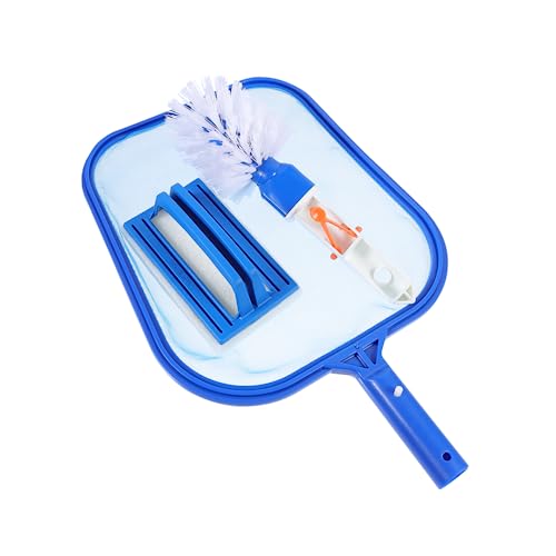 SEWOART 1 Satz Pool Reinigungsset Teiliges Zubehör mit Handbürste Schwammbürste und Netz für Teich Schwimmbad und Fischbecken Effektive von Blättern und Schmutz SEWOART 1 Satz Pool Reinigungsset Teiliges Zubehör mit Handbürste Schwammbürste und Netz für Teich Schwimmbad und Fischbecken Effektive von Blättern und Schmutz von SEWOART