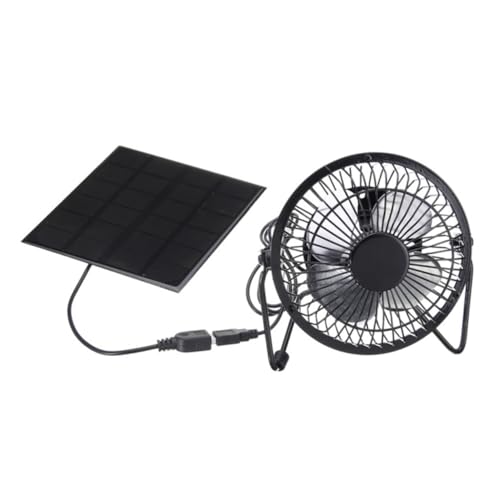 SEWOART 1 Satz Solarbetriebener Lüfter Kit für Haustiere Solarpanel mit Kühlfunktion für Gewächshäuser und Hühnerställe Energieeffizient und Kabellos SEWOART 1 Satz Solarbetriebener Lüfter Kit für Haustiere Solarpanel mit Kühlfunktion für Gewächshäuser und Hühnerställe Energieeffizient und Kabellos von SEWOART