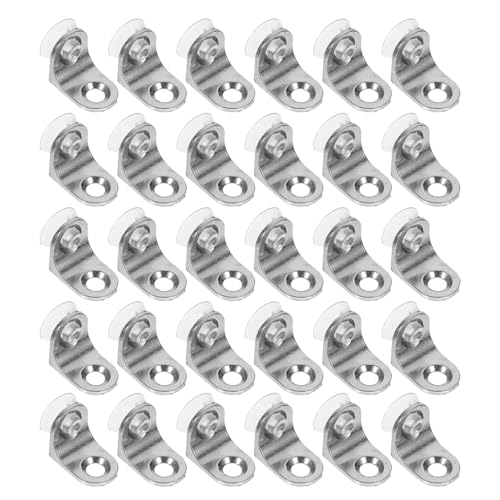 SEWOART 1 Satz Wandmontierte Regalbodenträger Teiliges und Metall Stabiler Halter für Einfache Installation ohne Werkzeuge für Möbel und Diy Projekte von SEWOART