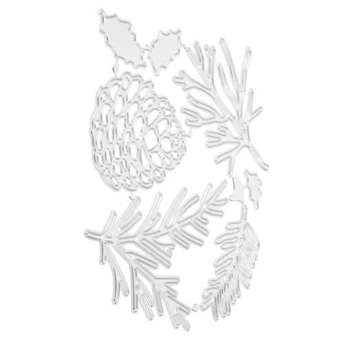 SEWOART 1 Satz Weihnachts Pinecone Prägeschablone Schneideform für Kartenherstellung und Diy Projekte für Scrapbooking und Festliche Dekoration SEWOART 1 Satz Weihnachts Pinecone Prägeschablone Schneideform für Kartenherstellung und Diy Projekte für Scrapbooking und Festliche Dekoration von SEWOART