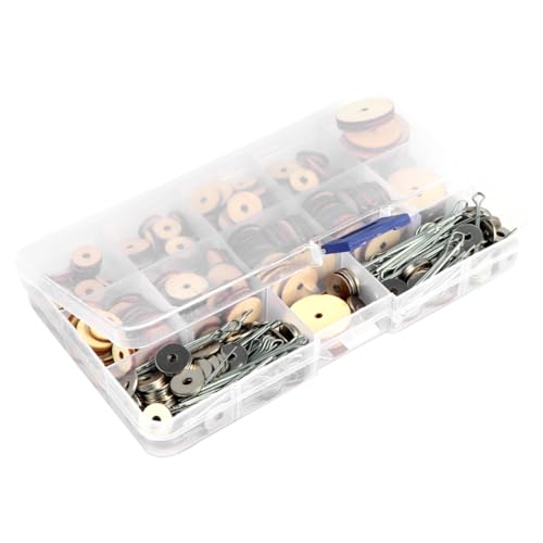 SEWOART 1 Schachtel Holz Gelenksets Teiliges DIY Puppen Zubehör Drehbare Verbindungsbolzen für Bären Puppen Handgemacht Leicht Robust Eltern Junge Mädchen SEWOART 1 Schachtel Holz Gelenksets Teiliges DIY Puppen Zubehör Drehbare Verbindungsbolzen für Bären Puppen Handgemacht Leicht Robust Eltern Junge Mädchen von SEWOART