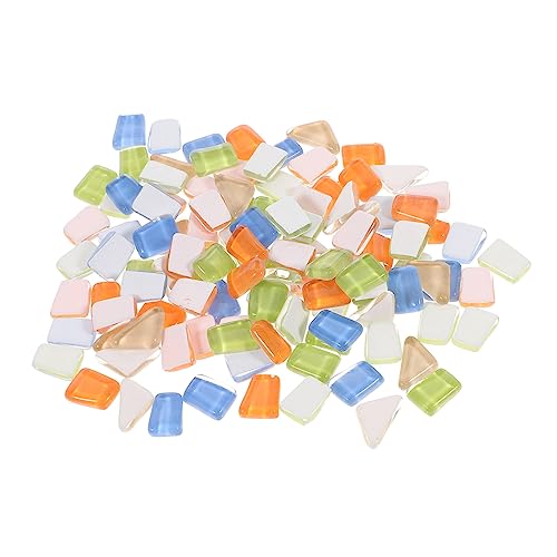 SEWOART Wohnkultur Buntglasplatten 1 Set Mosaikfliesen Zum Basteln Mosaikfliesenplatten Stücke SEWOART Wohnkultur Buntglasplatten 1 Set Mosaikfliesen Zum Basteln Mosaikfliesenplatten Stücke von SEWOART