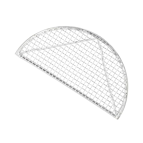 SEWOART 1 Stück Frittiernetz Aus Edelstahl Wechselstrom-ablaufwanne Pommes Frites Für Den Ofen Olivenöl Spender Dampfkochgestell Fritteuse Gießen Wasserkocher Spieß Rostfreier Stahl Silver von SEWOART