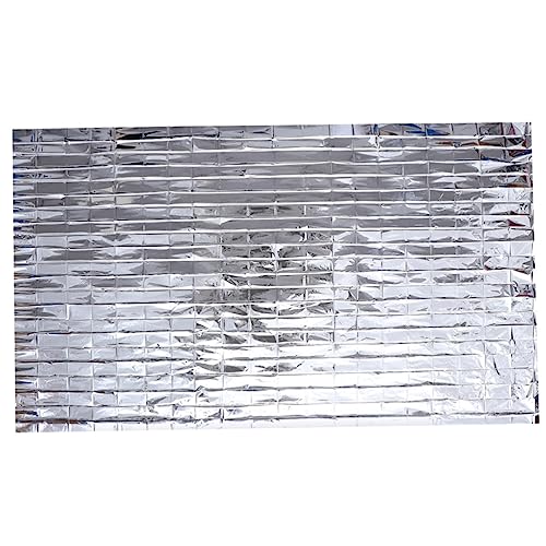 SEWOART 1 Stück Reflektierender Film Strapazierfähige Reflektierende Folie für Garten und Gewächshaus Pflanzenpflege von SEWOART
