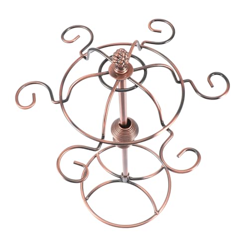 SEWOART Abtropfgestell Für Gläser Vintage-becherregal Aufbewahrung Von Rotweinbechern Aus Eisen Einfach Und Elegant Für Zuhause Und Die Bar von SEWOART