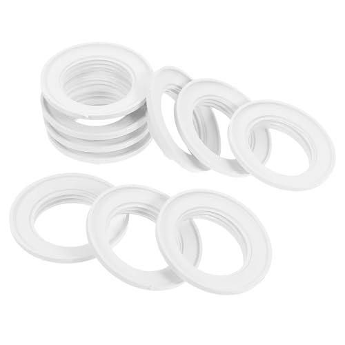 SEWOART 10 Stück Ersatz Lampenschirmring Teiliges Kunststoff für Stehlampe Stabiler Lampenschirm Adapterring Einfache Installation und Sichere Befestigung für Lichtleuchten SEWOART 10 Stück Ersatz Lampenschirmring Teiliges Kunststoff für Stehlampe Stabiler Lampenschirm Adapterring Einfache Installation und Sichere Befestigung für Lichtleuchten von SEWOART