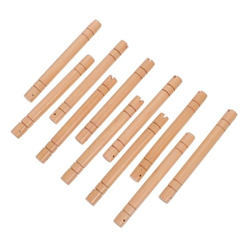 SEWOART 10 Stück Teiliges Chinesische Fächergriffe aus Natürlichem Holz Mittlere für Quasten Antikes Design Bequemer Halt Passend für Traditionelle Handfächer und DIY Bastelprojekte SEWOART 10 Stück Teiliges Chinesische Fächergriffe aus Natürlichem Holz Mittlere für Quasten Antikes Design Bequemer Halt Passend für Traditionelle Handfächer und DIY Bastelprojekte von SEWOART
