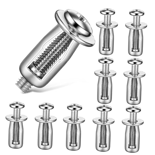 SEWOART 10 Stück Teiliges Hohlraum Metallanker Spreizmutter mit Schraube Stabile Expansionsmutter für Hohltüren Eisenblech Vielseitig Einsetzbar für Befestigung und Aufhängung SEWOART 10 Stück Teiliges Hohlraum Metallanker Spreizmutter mit Schraube Stabile Expansionsmutter für Hohltüren Eisenblech Vielseitig Einsetzbar für Befestigung und Aufhängung von SEWOART