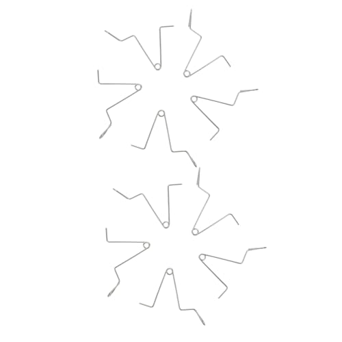 SEWOART 10 Stück Teiliges Langlebige Verbinder aus Edelstahl Robuste Fixier Clips für Einfach zu Befestigen und Lösen Schützt Bienenstöcke Beim Transport SEWOART 10 Stück Teiliges Langlebige Verbinder aus Edelstahl Robuste Fixier Clips für Einfach zu Befestigen und Lösen Schützt Bienenstöcke Beim Transport von SEWOART