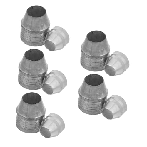 SEWOART 10 Stück Teiliges Metallkeil Hammer Axtstiele Rundes Design für Kraftverteilung Präzise Passform Langlebig und Vielseitig Einsetzbar für Werkzeugverstärkung und Reparatur von SEWOART