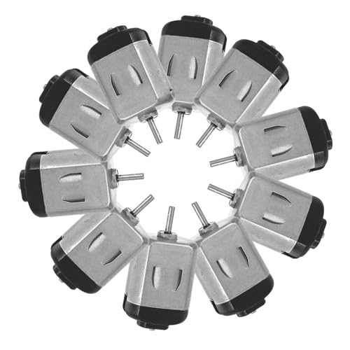 SEWOART 10 Stück Teiliges Mini Dc Motoren Micro Elektromotoren für DIY Projekte Spielzeugautos Boote Hobby Modellbau SEWOART 10 Stück Teiliges Mini Dc Motoren Micro Elektromotoren für DIY Projekte Spielzeugautos Boote Hobby Modellbau von SEWOART