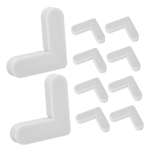 SEWOART 10 Stück Teiliges Nylon eckwinkel für Fliegengitterrahmen Langlebige Eckverbindungsstücke zur Reparatur und Verstärkung von Fensterscheibenrahmen Bildschirmrahmenecken von SEWOART
