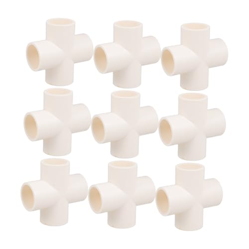SEWOART 10 Stück Teiliges PVC Rohrverbinder Innengewinde Adapter für Wasserleitungen Installieren Langlebig und Vielseitig Einsetzbar für Sanitär und Bewässerungssysteme SEWOART 10 Stück Teiliges PVC Rohrverbinder Innengewinde Adapter für Wasserleitungen Installieren Langlebig und Vielseitig Einsetzbar für Sanitär und Bewässerungssysteme von SEWOART