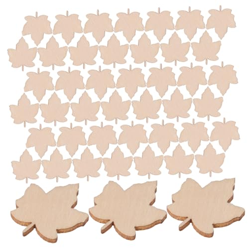 SEWOART 100 Stück Ahornblatt Holzscheiben für DIY Basteln Naturbelassene Holzembleme Unbehandelte Holzscheiben zum Bemalen und Dekorieren für Hochzeit Geburtstag Tischdeko und SEWOART 100 Stück Ahornblatt Holzscheiben für DIY Basteln Naturbelassene Holzembleme Unbehandelte Holzscheiben zum Bemalen und Dekorieren für Hochzeit Geburtstag Tischdeko und von SEWOART