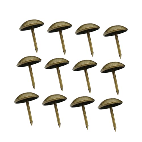 SEWOART 100 Stück Rundkopfnägel Antik Bronze Polsternägel Große Köpfe Möbel Dekorative Nägel Für Sofa Stuhl DIY Möbelverschönerung SEWOART 100 Stück Rundkopfnägel Antik Bronze Polsternägel Große Köpfe Möbel Dekorative Nägel Für Sofa Stuhl DIY Möbelverschönerung von SEWOART