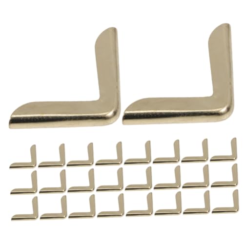 SEWOART 100 Stück Teiliges Goldfarbener Metall Buchschutzecken Vintage Dreieckige Eckenschutz für Fotoalben Notizbücher Scrapbooks Tagebücher Vielseitig Einsetzbar und Tragbar SEWOART 100 Stück Teiliges Goldfarbener Metall Buchschutzecken Vintage Dreieckige Eckenschutz für Fotoalben Notizbücher Scrapbooks Tagebücher Vielseitig Einsetzbar und Tragbar von SEWOART