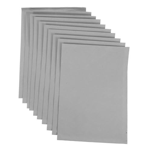 SEWOART 10Blatt Selbstklebender Schwarzer Samtstoff Weiche Filzfolie mit Langlebiger Rückseite Kratzschützende Schmuckbox-Einlage für DIY Bastelarbeiten und Heimdekoration von SEWOART